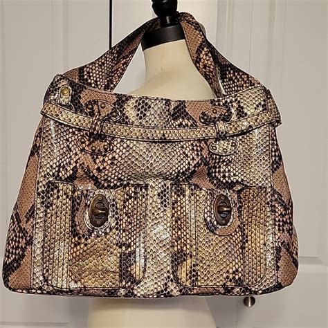 jessica simpson snakeskin purse